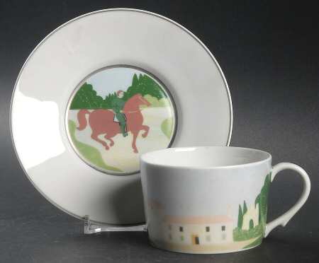 12 Hours Flat Cup & Saucer Set