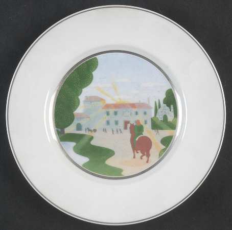 12 Hours Bread & Butter Plate