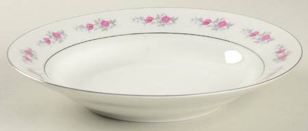 China Rose Coupe Soup Bowl