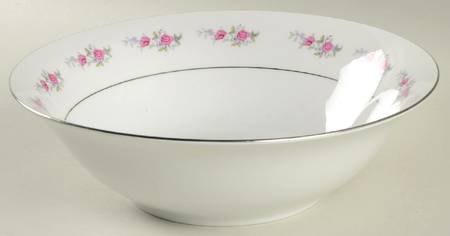 China Rose 9" Round Vegetable Bowl