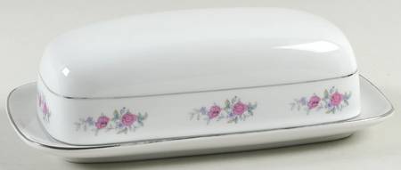 China Rose 1/4 Lb Covered Butter