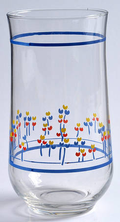 Tulips Glassware Tall Tumbler