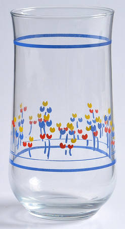 Tulips Glassware Short Tumbler