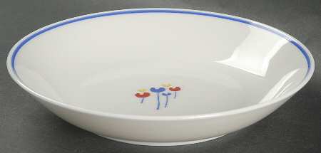 Tulips Coupe Soup Bowl