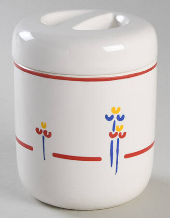 Tulips Tea Canister & Lid