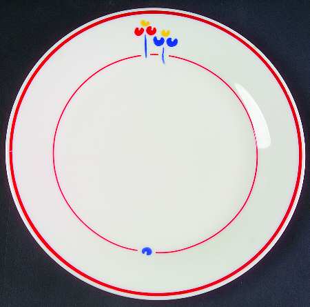 Tulips Salad Plate