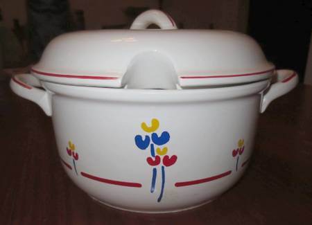 Tulips Tureen &  Lid