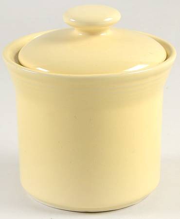 Color Your Table Yellow Sugar Bowl & Lid