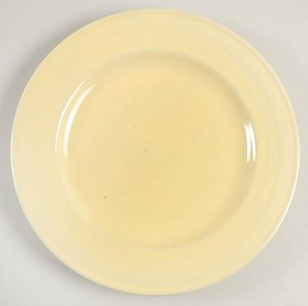 Color Your Table Yellow Salad Plate