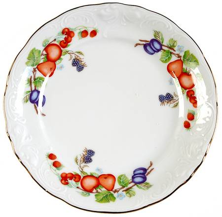 Fruit Garland Bread & Butter Plate