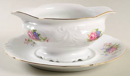 RKT6 Gravy Boat & Underplate