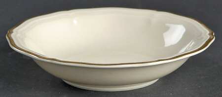 1129 (Chippendale, Cream) Fruit/Dessert (Sauce) Bowl