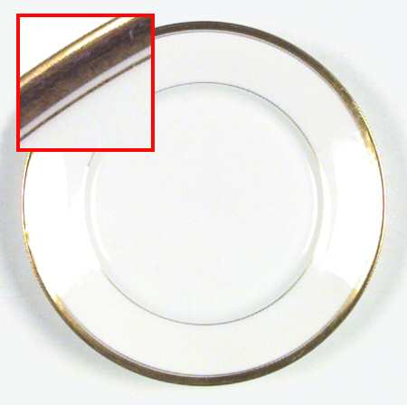1133 (Gold &amp; White) by Rosenthal - Continental
