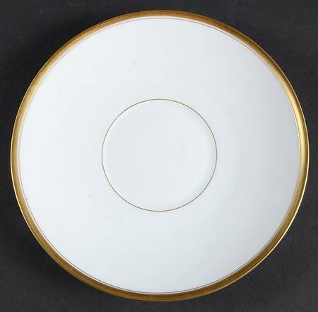 1133 (Gold & White) Saucer for Cream Soup Bowl