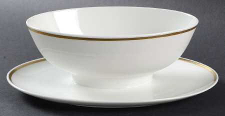 1414 Gravy Boat with Attached Underplate