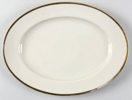 1473 (Aida, Cream) 12" Oval Serving Platter by Rosenthal - Continental