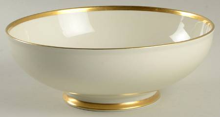 1473 (Aida, Cream) 8" Round Vegetable Bowl