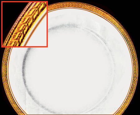 1508 (Aida) Salad Plate