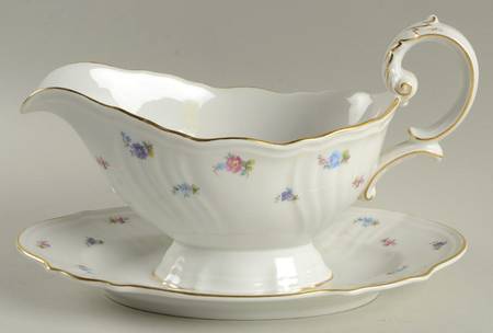 1966 (Parzival) Gravy Boat with Attached Underplate