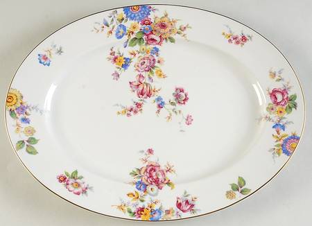 2575 14" Oval Serving Platter