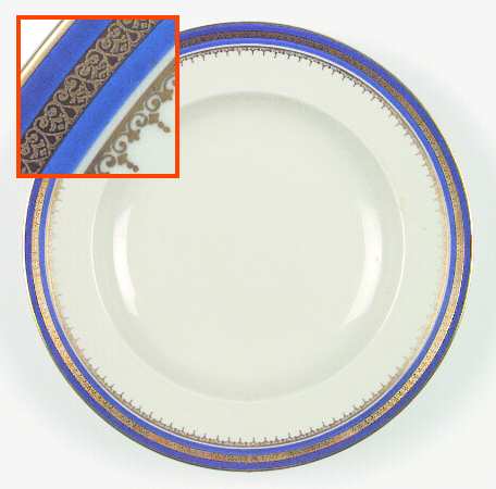 2760 (Blue) by Rosenthal - Continental