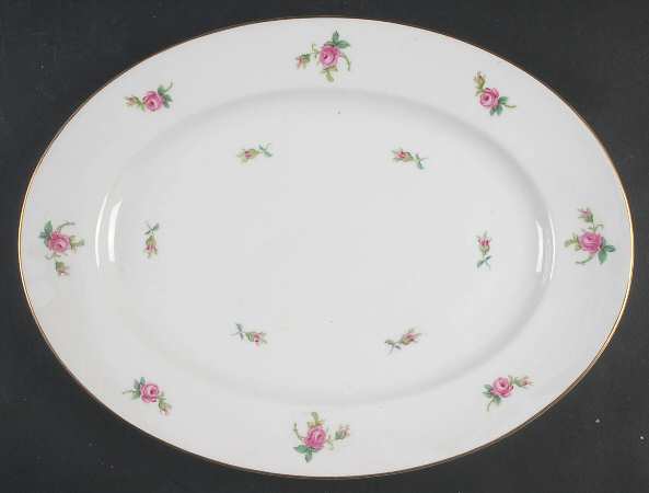 2820 (Aida) 14" Oval Serving Platter