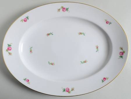 2820 (Aida) 12" Oval Serving Platter