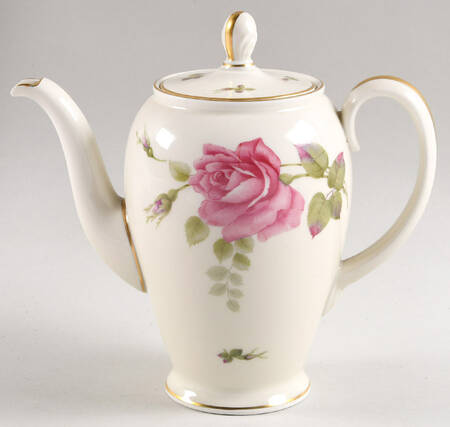 2825 (Aida, Cream) Mini Coffee Pot & Lid