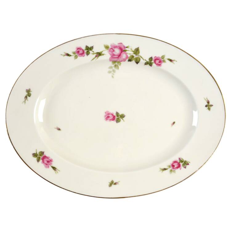 2825 (Aida, Cream) 11" Oval Serving Platter