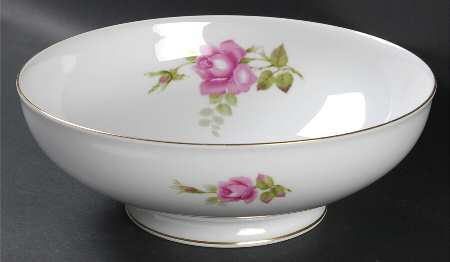 2825 (Aida, White) 9" Round Vegetable Bowl