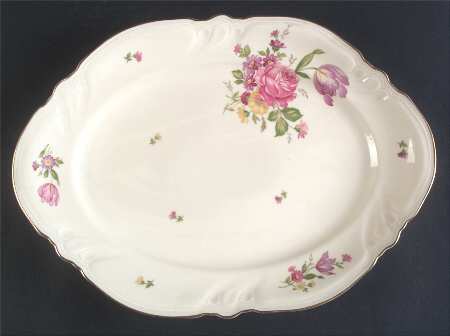 2922 (Viktoria) 14" Oval Serving Platter