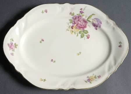2922 (Viktoria) 12" Oval Serving Platter