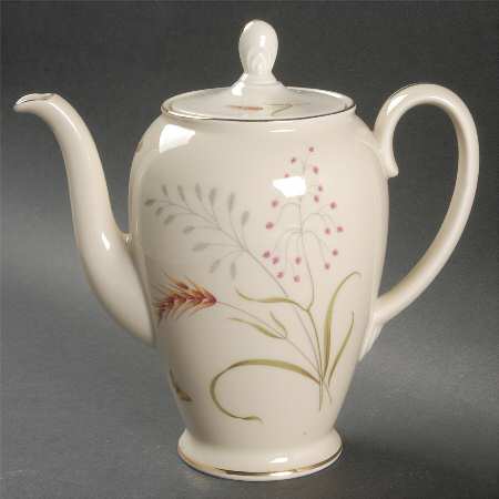 3162 (Aida, Cream) Mini Coffee Pot & Lid