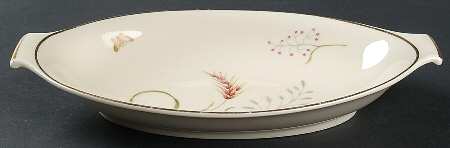 3162 (Aida, Cream) Pickle Dish