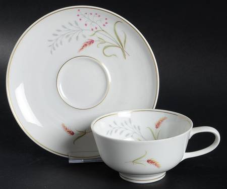 3162 (Form E) Flat Cup & Saucer Set