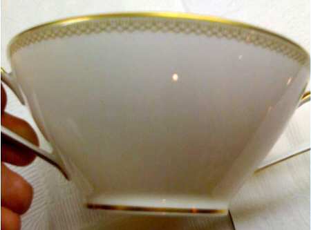 3213 Flat Cream Soup Bowl