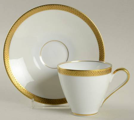3268 Flat Demitasse Cup & Saucer Set