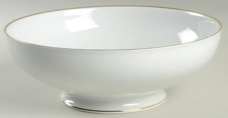 3303 (Aida, White) 9" Round Vegetable Bowl