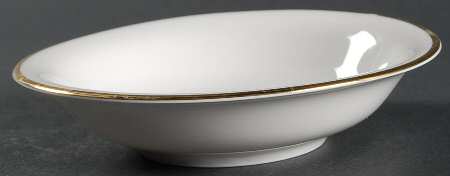 3303 (Aida, White) Fruit/Dessert (Sauce) Bowl