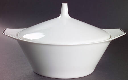 3455 (No Color) Round Covered Vegetable