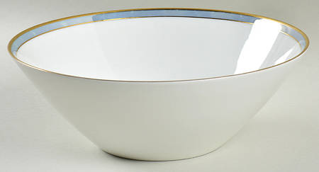 Gala Blue (Fortuna Shape) 9" Round Vegetable Bowl