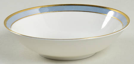Gala Blue (Fortuna Shape) Fruit/Dessert (Sauce) Bowl