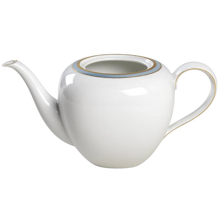 Gala Blue (Fortuna Shape) Teapot No Lid