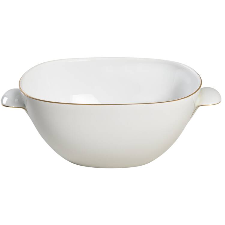 Gala Blue (Fortuna Shape) Round Vegetable No Lid