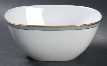 Gala Blue (Fortuna Shape) 7" Round Vegetable Bowl