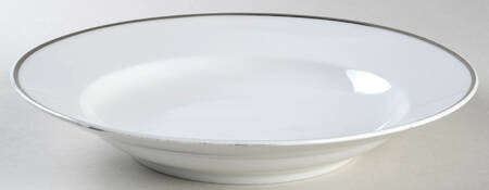 3471 (White Background) Large Rim Soup Bowl