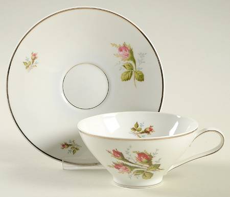3493 Flat Cup & Saucer Set