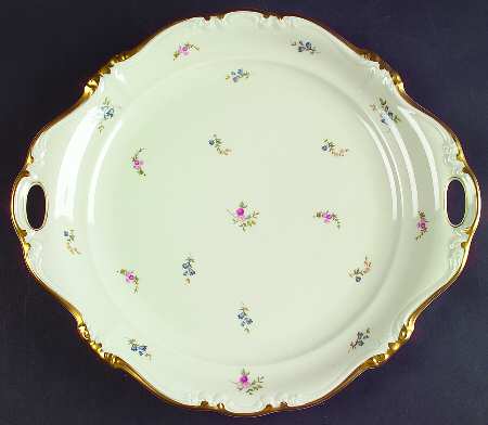 3552 Handled Cake Plate