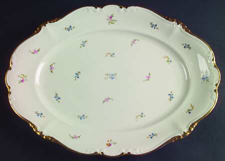 3552 14" Oval Serving Platter