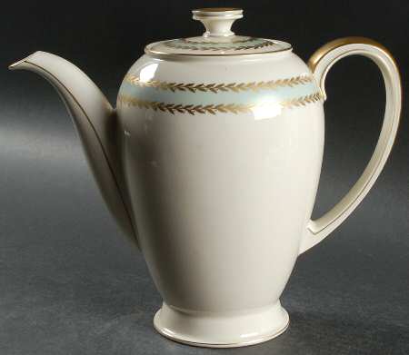 Embassy Turquoise Coffee Pot & Lid